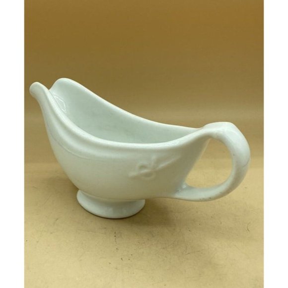USQMC Shenango China World War 2 Mess Hall Gravy Boat WWII White 1940’s - Picture 8 of 12